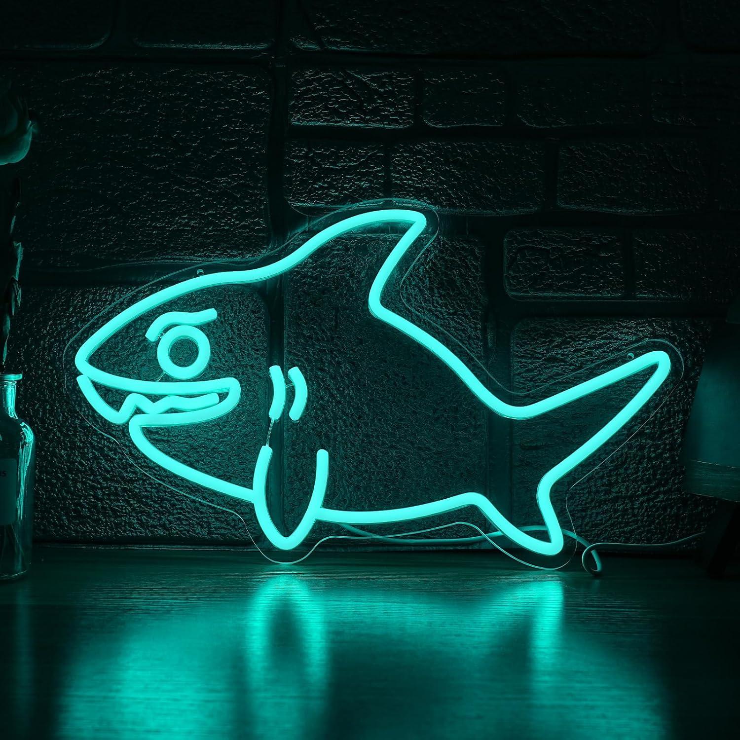 Marine Zoo - Insegna Luminosa a LED a Forma