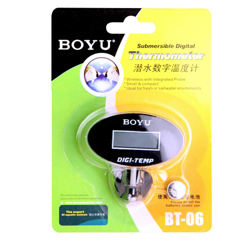 Aquarium Marine Fishes - Boyu BT-06 termometro digitale sommergibile acquario