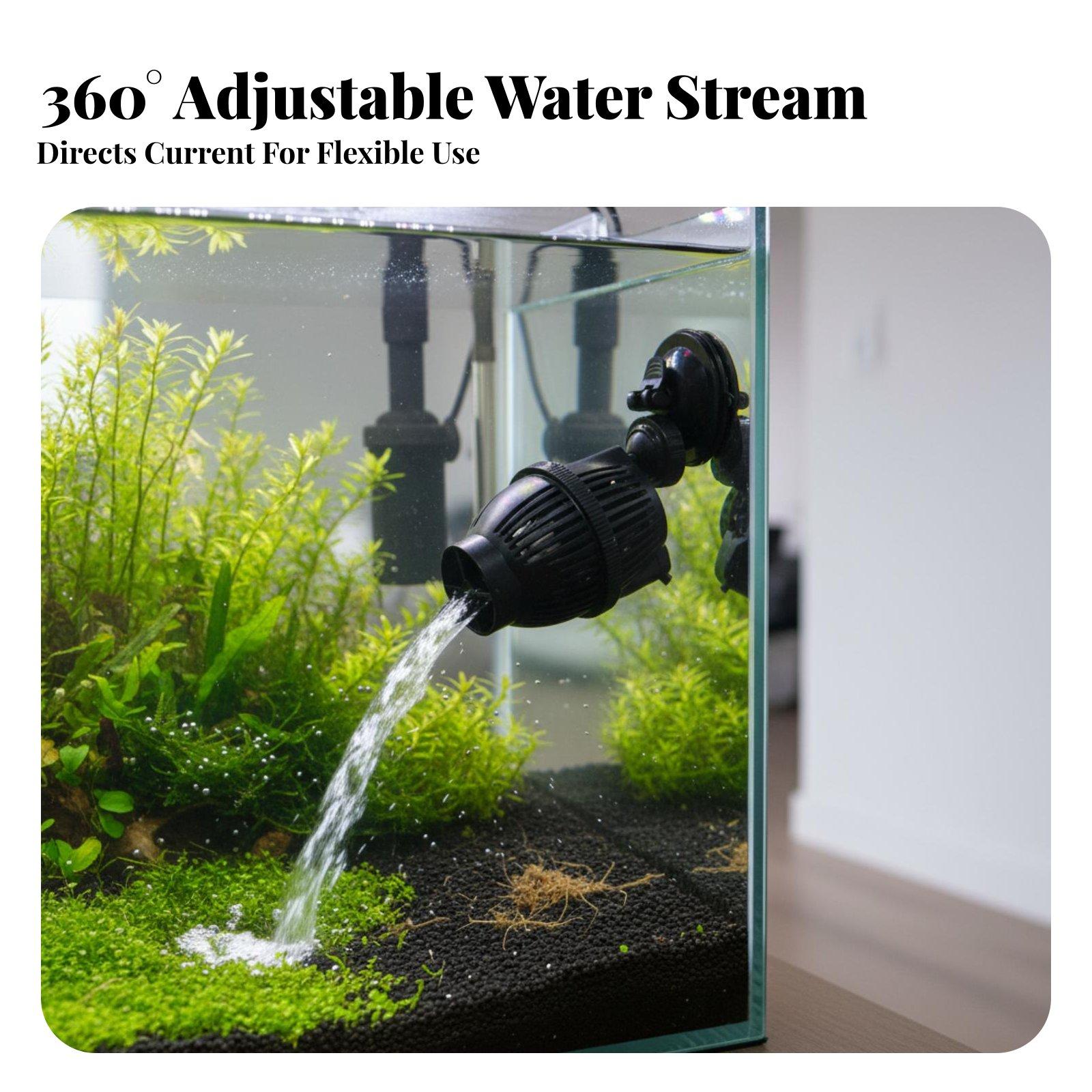 Aquarium Marine Setup - Generatore di Onde Regolabile per Acquario,