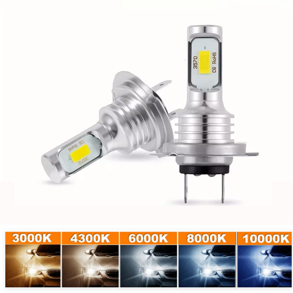 Actinic Blue Led - 2 pz. Lampadine LED H7 H4