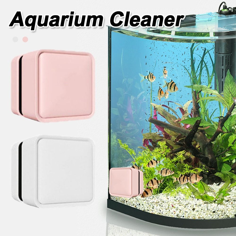 Marine Aquarium Glass Cleaner - Spazzola magnetica per pulire i vetri