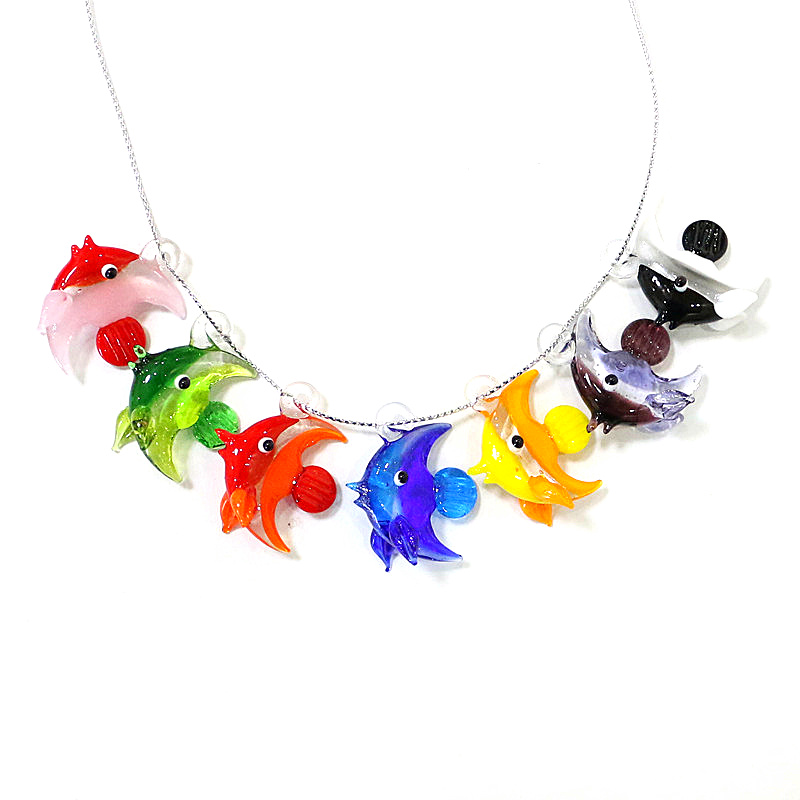 Aquarium Marine Fishes - Due casi presentati in miniatura di