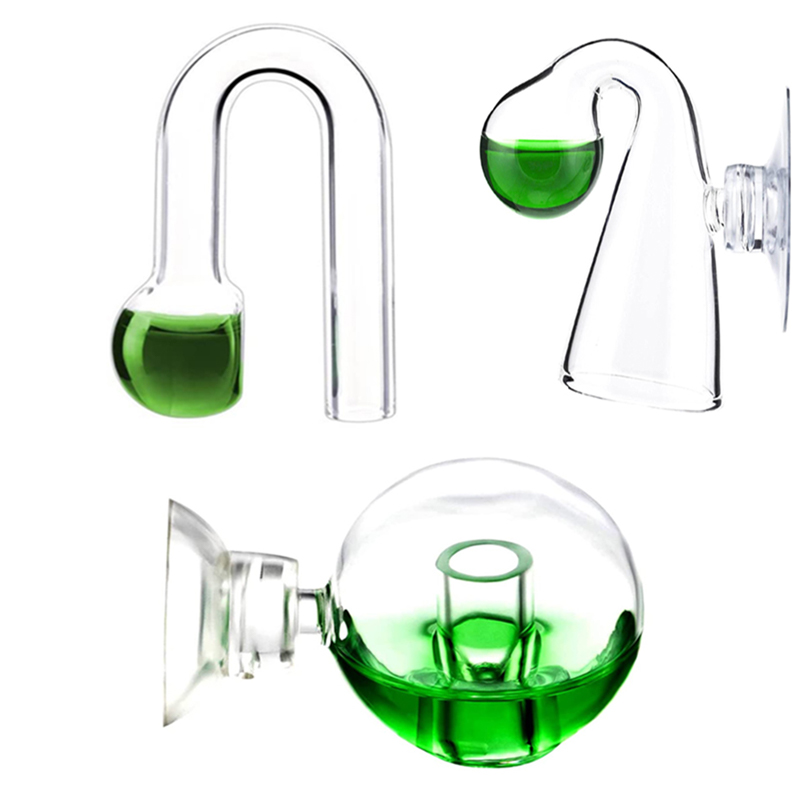 Aquarium Marine Plants - Vetro diffuso CO2 Drop Checker Acquario