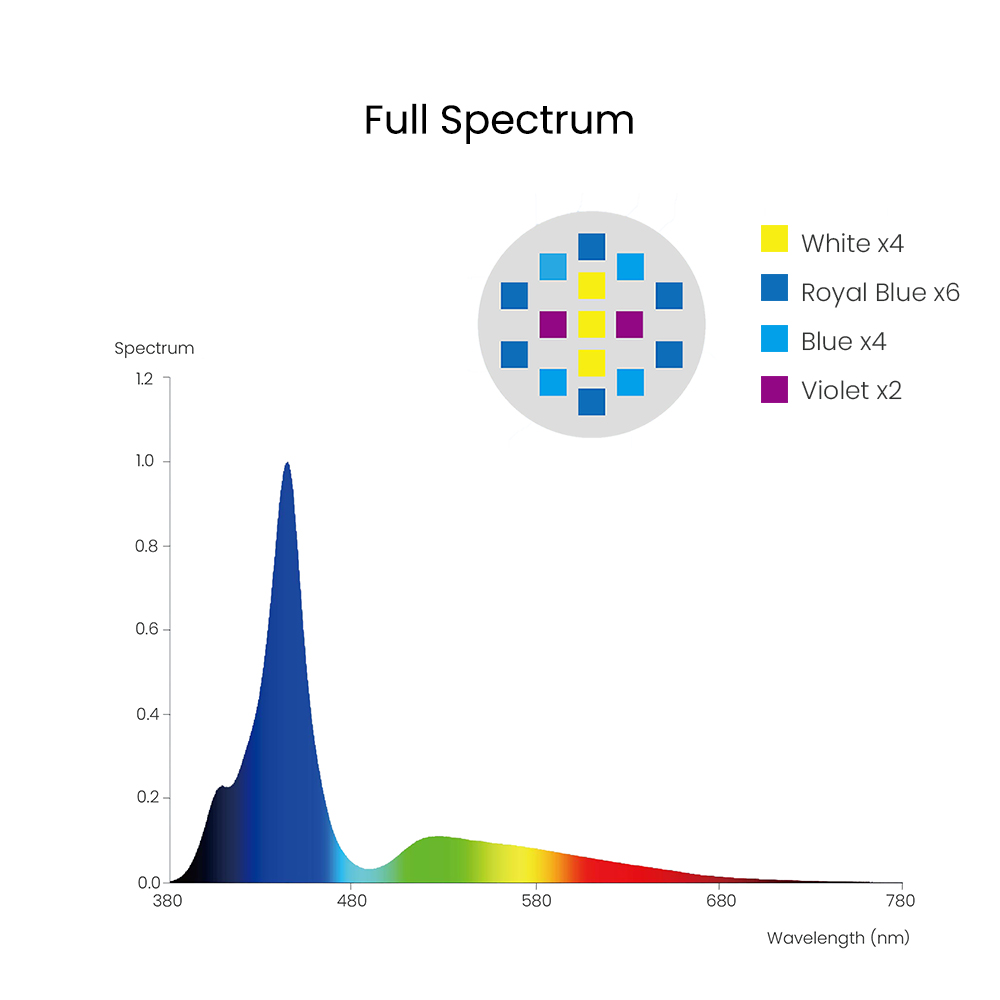 Spectra Aqua Knight V3 75W pro - Aquarium Marine Fishes recensione e prezzo