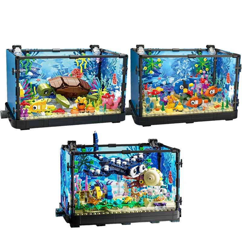 Set di blocchi da costruzione  - Aquarium Marine Fishes recensione e prezzo