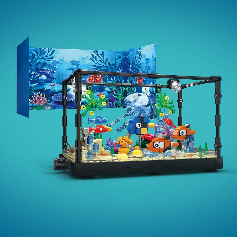 Set di blocchi da costruzione  - Aquarium Marine Fishes recensione e prezzo