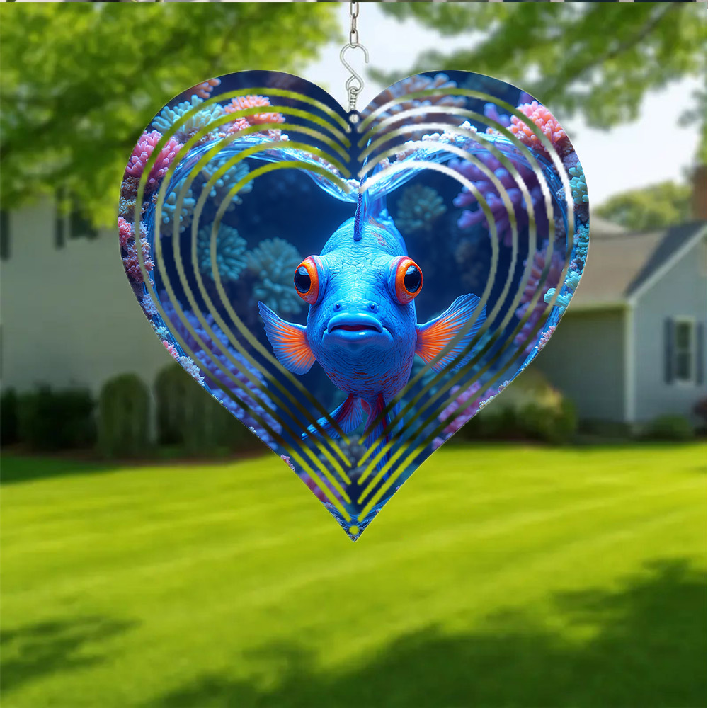 Campanella a vento 2D piatta,  - Aquarium Marine Blue recensione e prezzo